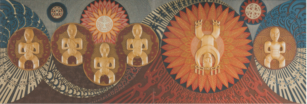 Cliff Whiting, Te Wehenga o Rangi raua ko Papa (the separation of the Sky Father from the Earth Mother)